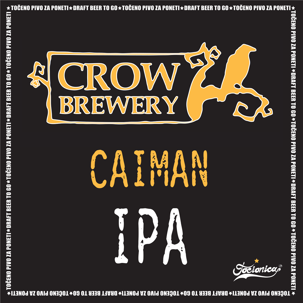 CROW Caiman IPA 1l