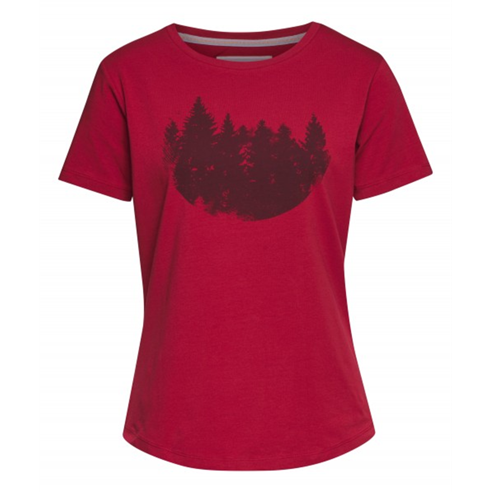Majica fireforest crvena za dame