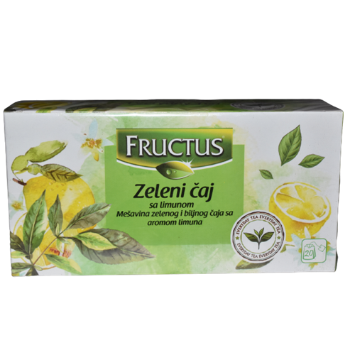 Zeleni sa limunom filter čaj Fructus