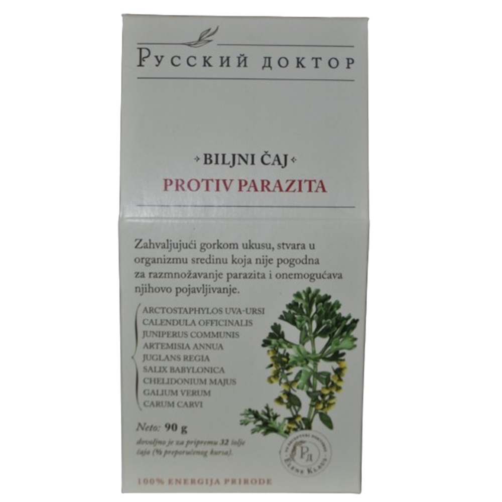 Biljni čaj protiv parazita 90 gr Ruski Doktor