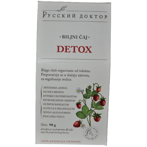 Biljni čaj detox 90 gr Ruski Doktor