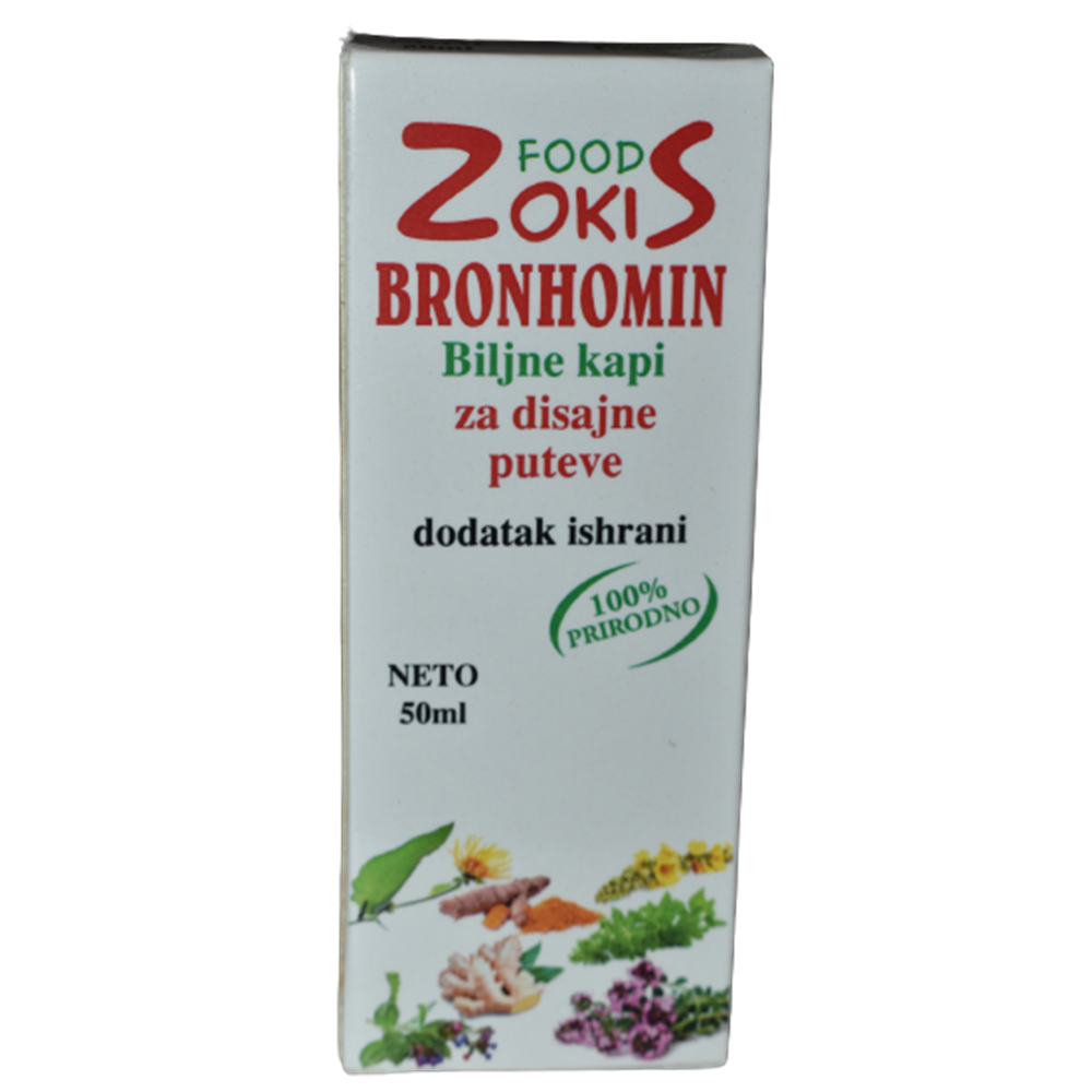 Bronhomin kapi 50 ml Zokis