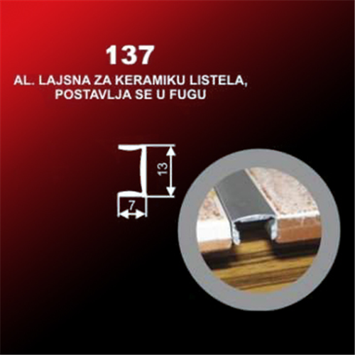 Alu lajsna 137 SR