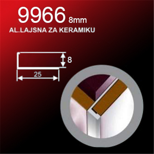 Alu lajsna 9966 SR