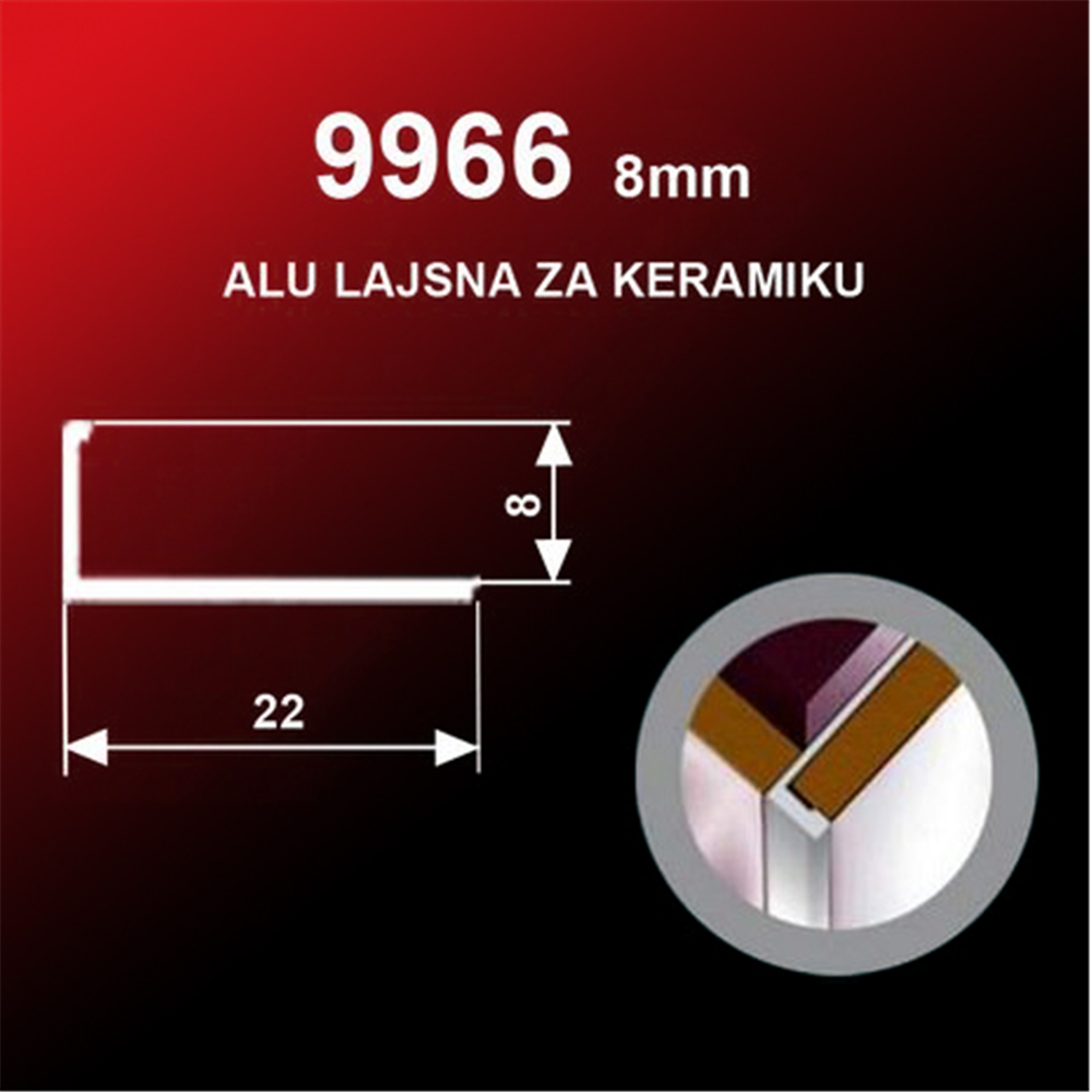 Alu lajsna 9966 SR Turska