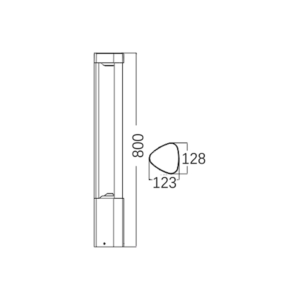 LED baštenski stub BG43-02302