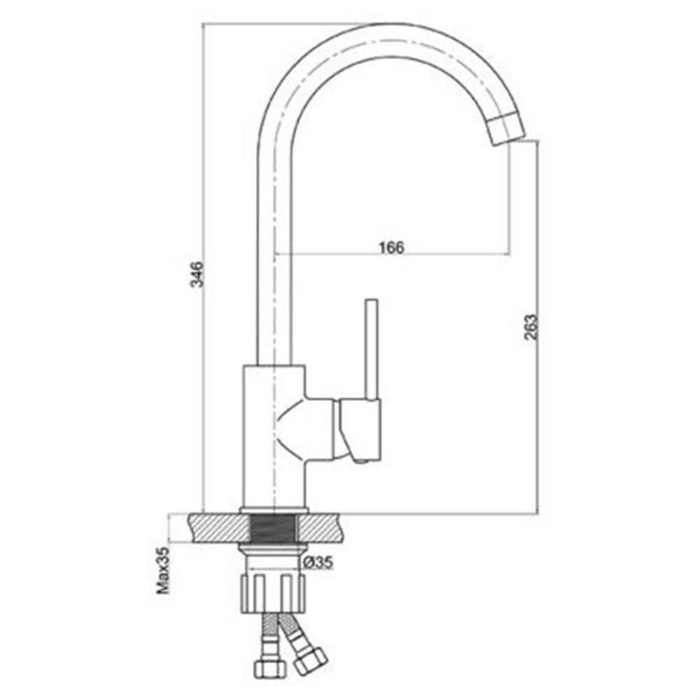 Slavina za sudoperu BFR41S