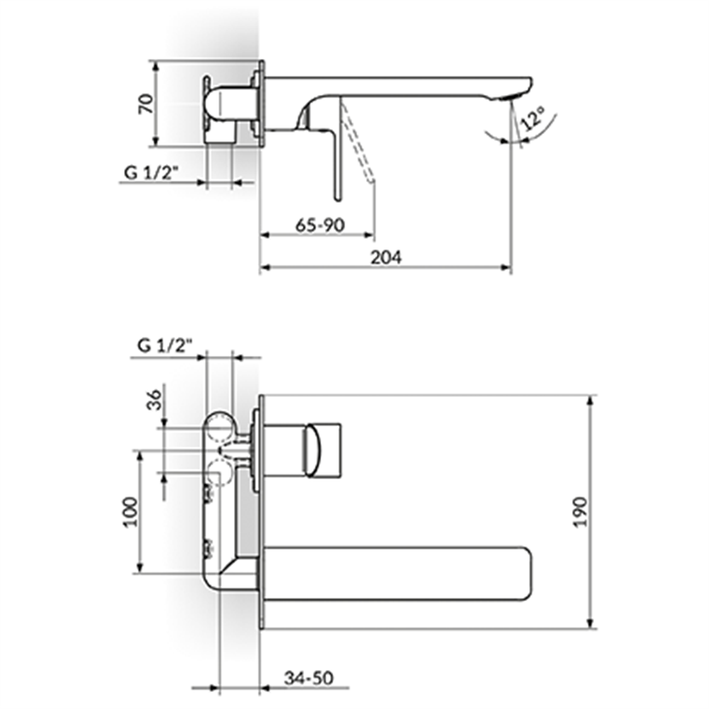 Slavina za lavabo 231401B