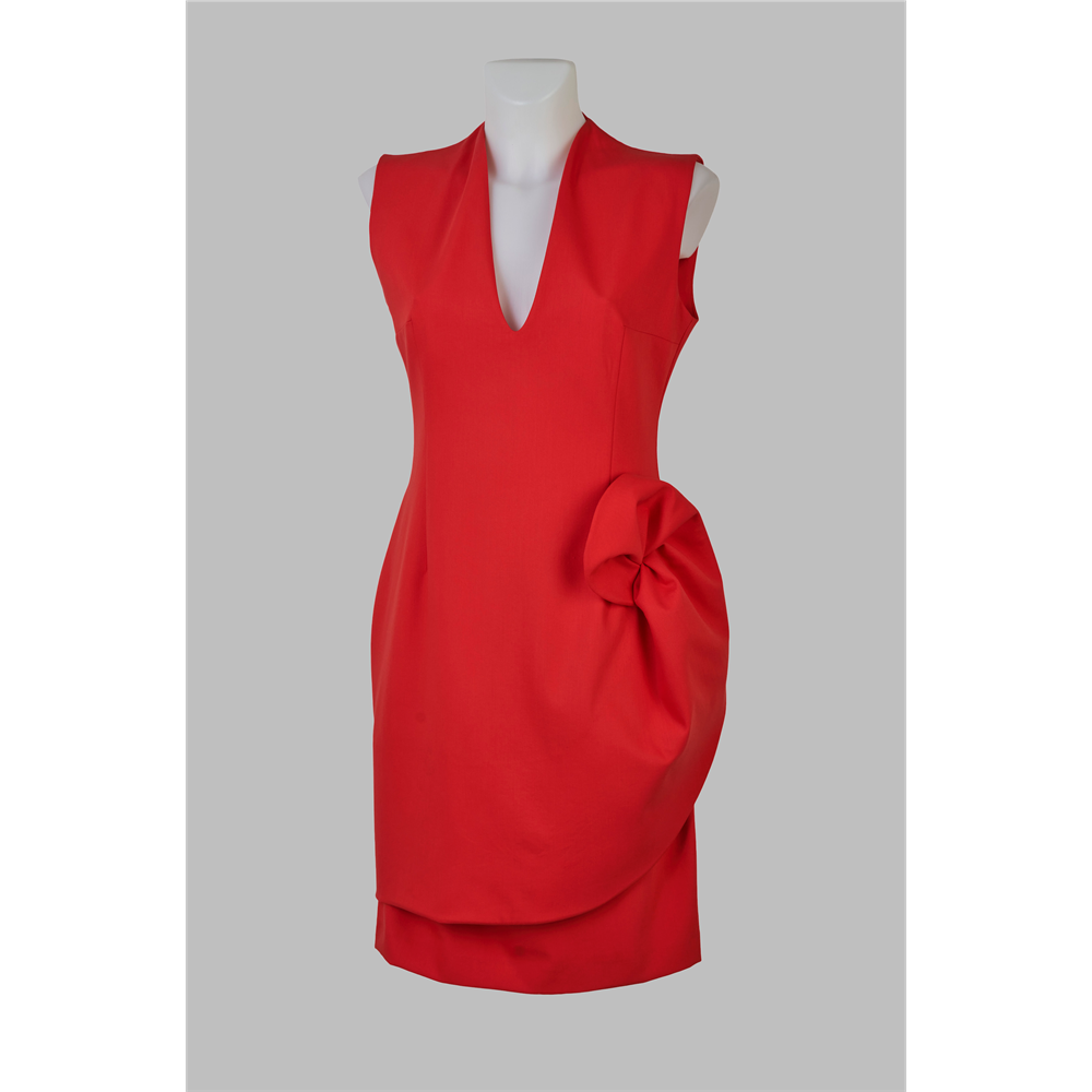 Red Dray Dress