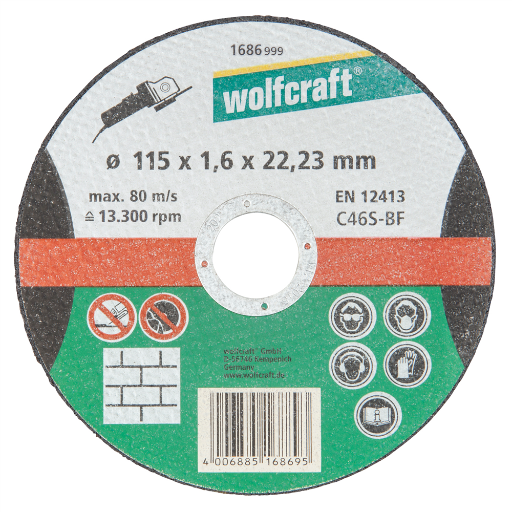 Wolfcraft 1686999 rezna ploča za kamen (1 kom)