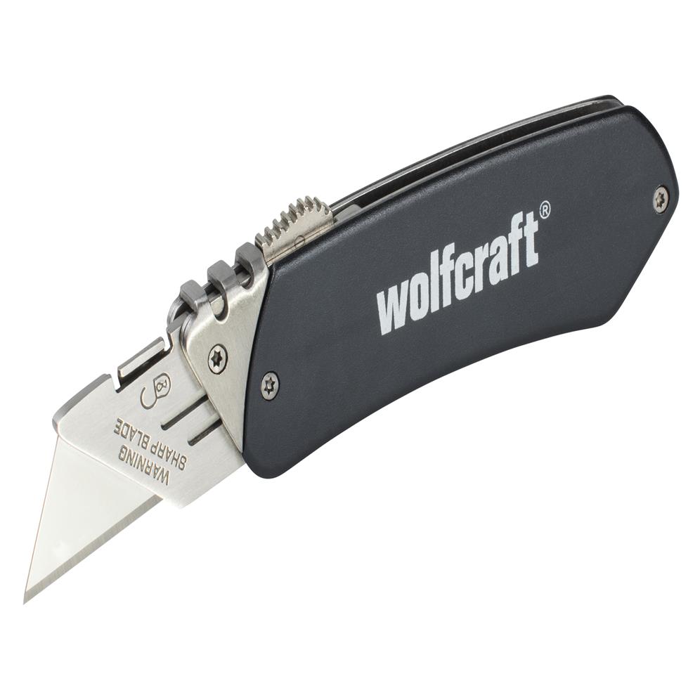 Wolfcraft 4124000 džepni nož od aluminijuma (pak. od 1 kom.)