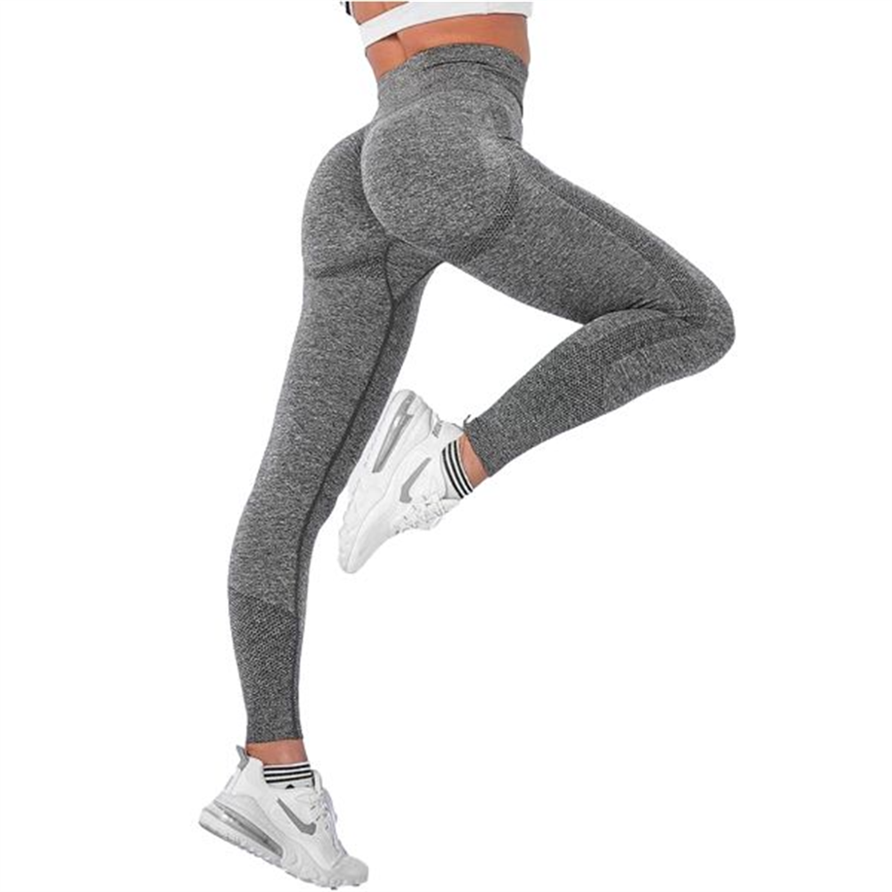 Sportske Push-Up Helanke za Trening i Fitnes - Active Grey