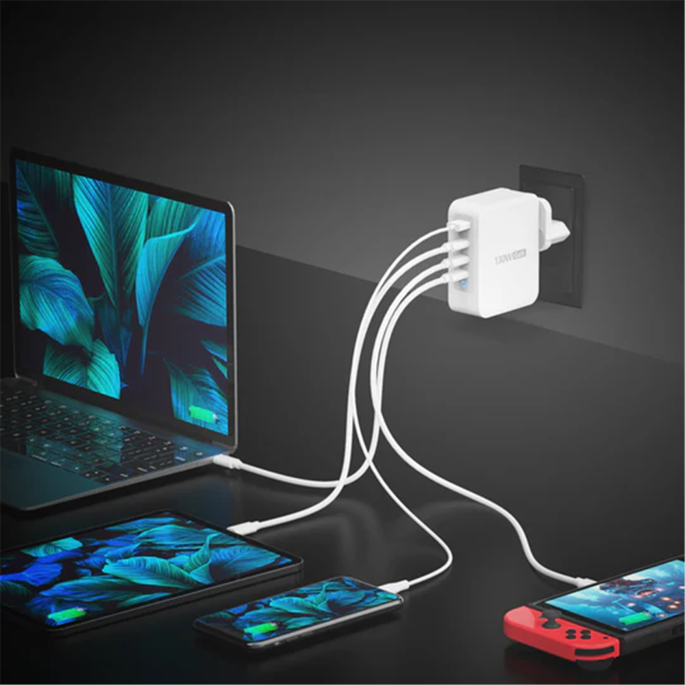 130W GaN USB-C 4 Punjač za Port