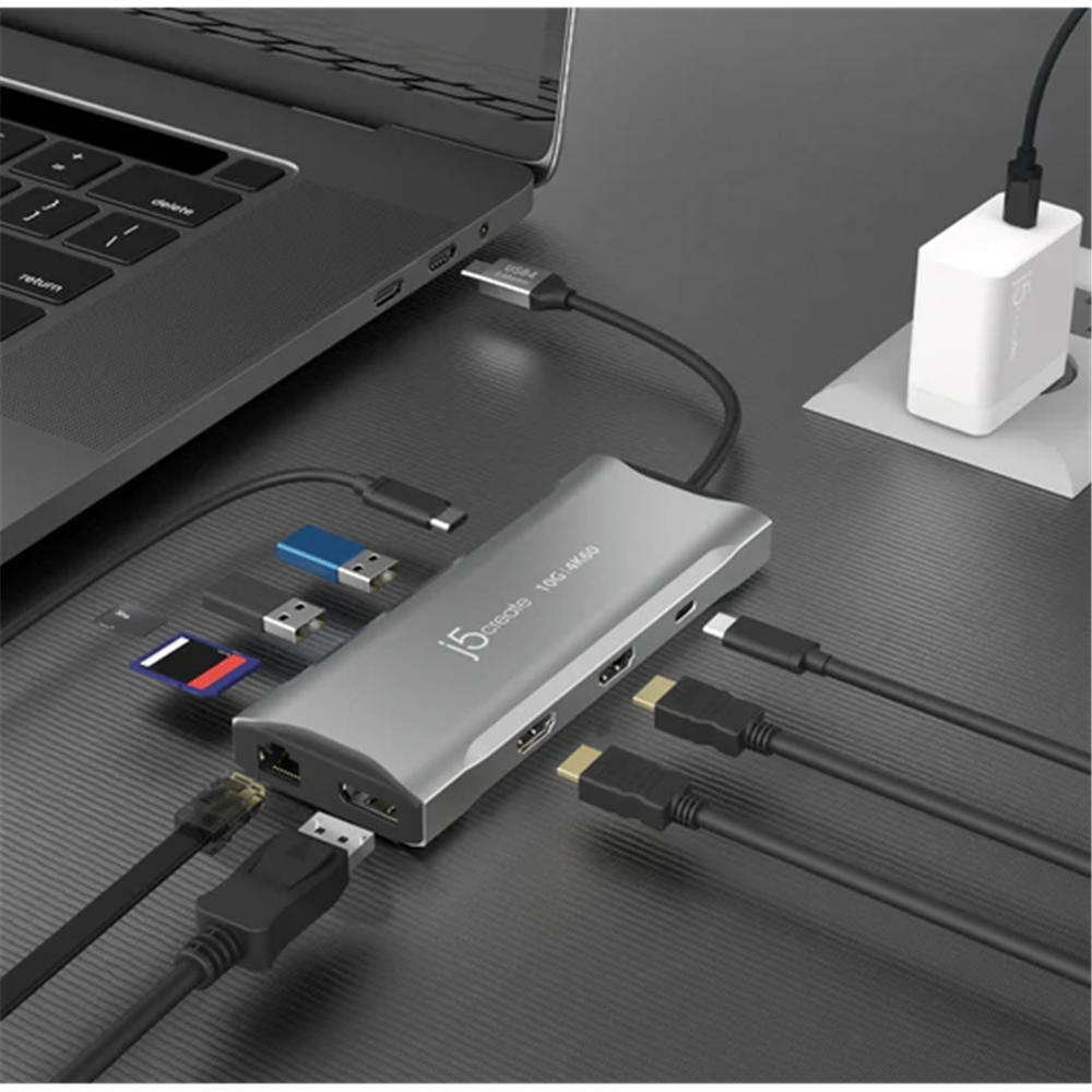 4K60 Elite USB-C Triple-Monitor 10Gbps Mini Dock